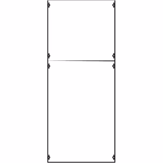 Striebel e John 2B4A Modulo di protezione contro il contatto accidentale 8RE / BH4, 2FB Modulo montato su profilo EDF 2CPX037662R9999