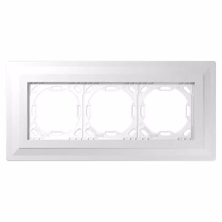 Jung PA983G125-3 Adattatore da incasso in gesso a 3 vie