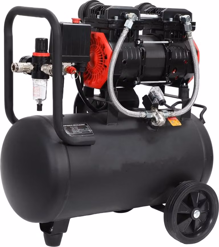 Kraft&Dele KD1385 Compressore senza olio 24L/1390W