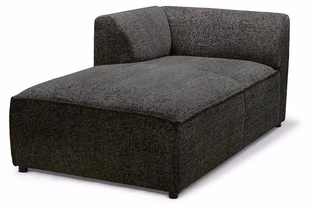 Element modulare Brick Modul L, finitura grafite marrone