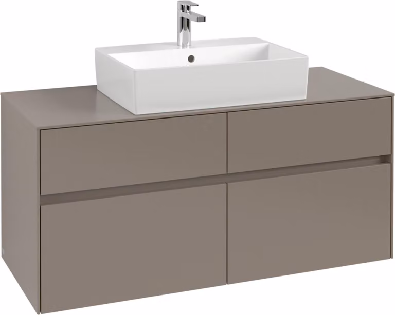 V&B Collaro mobile da toilette 120x54,8x50cm, WT mi, LED 8,8 W, rugiada