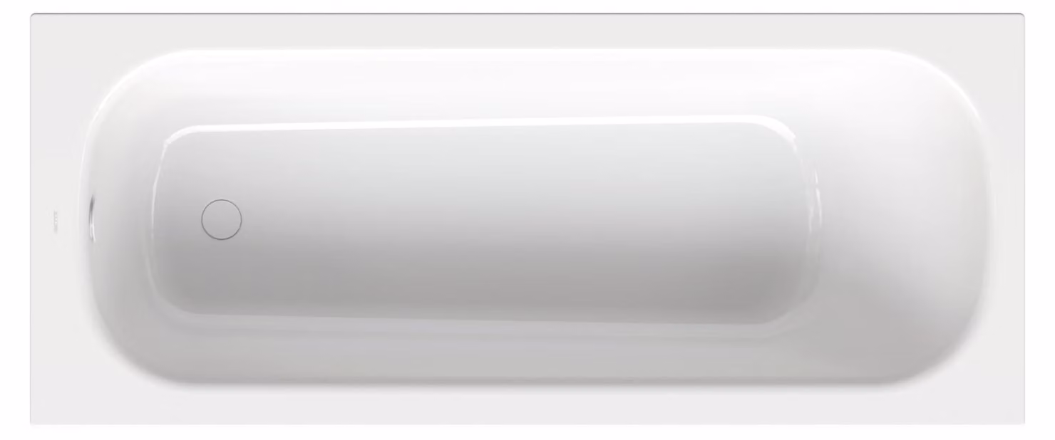 BetteClassic Baignoires rectangulaires, installation, 1 place, combinaison bain-douche, 1800x750x450mm, 1272-000AS, 1272-000AS