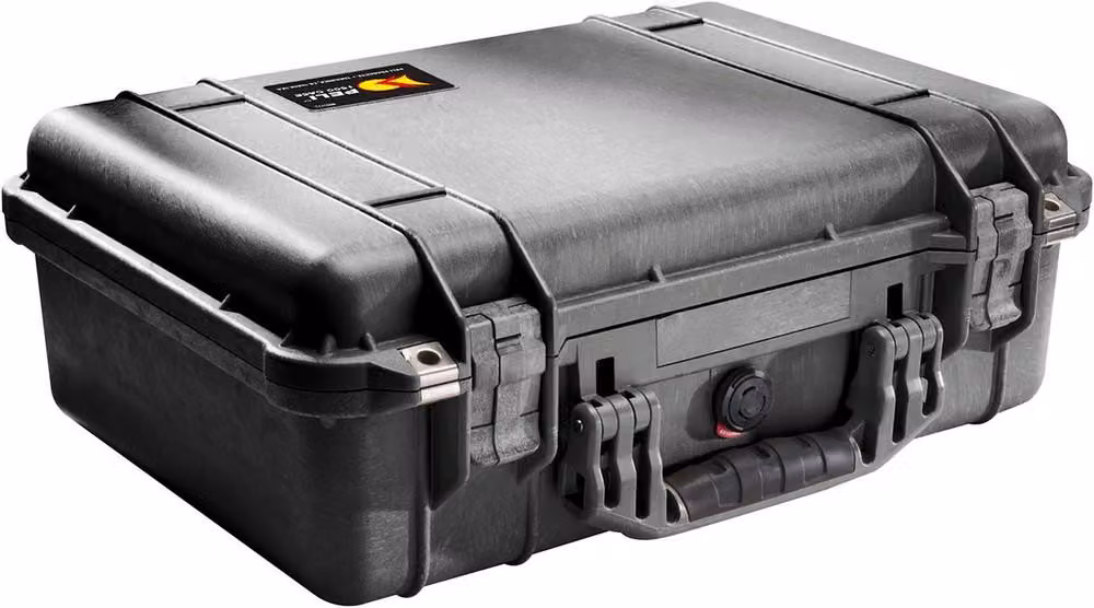 Peli - 1500 - Custodia protettiva - con schiuma - nero