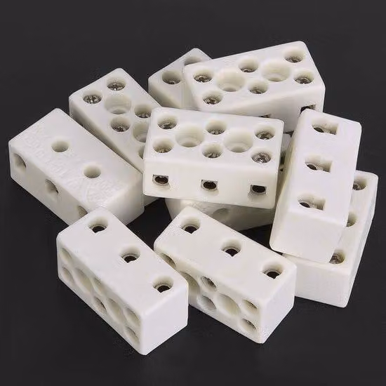Set di 10 raccordi ceramici resistenti al calore