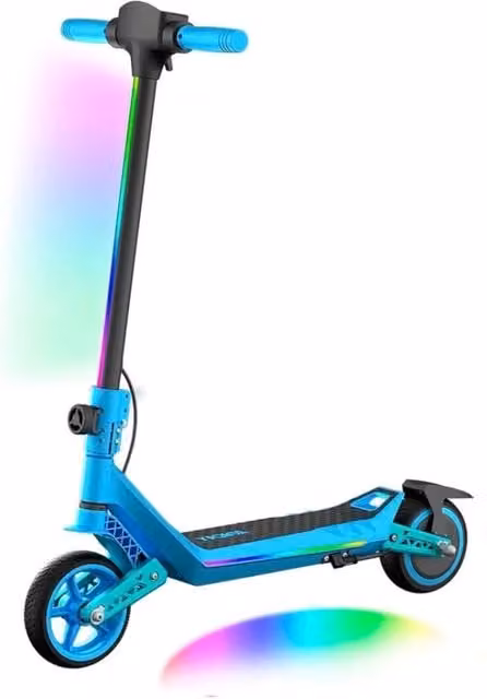 Tecnobike Shop - Monopattino Elettrico U8 24V Litio per Ragazzi 3 Speed-Blu