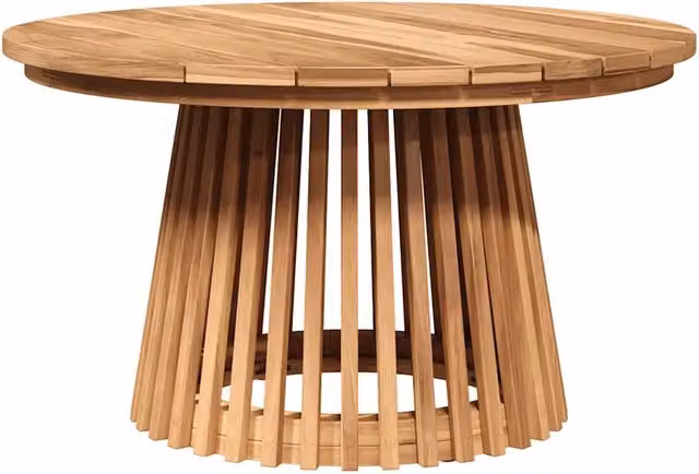Tavolino da Giardino | Tavolo laterale Marrone 70 x 70 x 40 cm Legno di teak solido