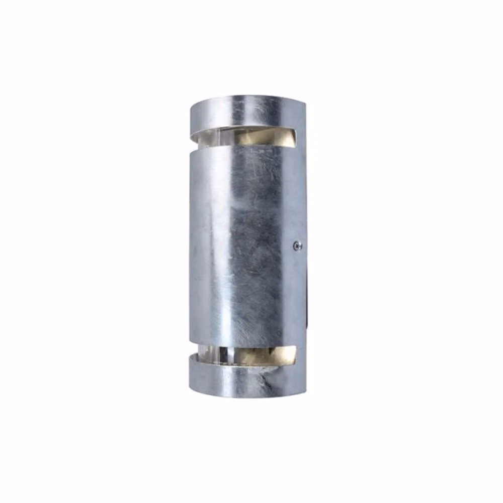 LUTEC Ran Lampada da parete per esterni a 2 luci GU10 IP54 zincata
