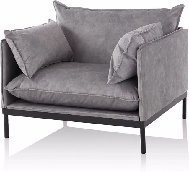 Poltrona PARIGI grigio