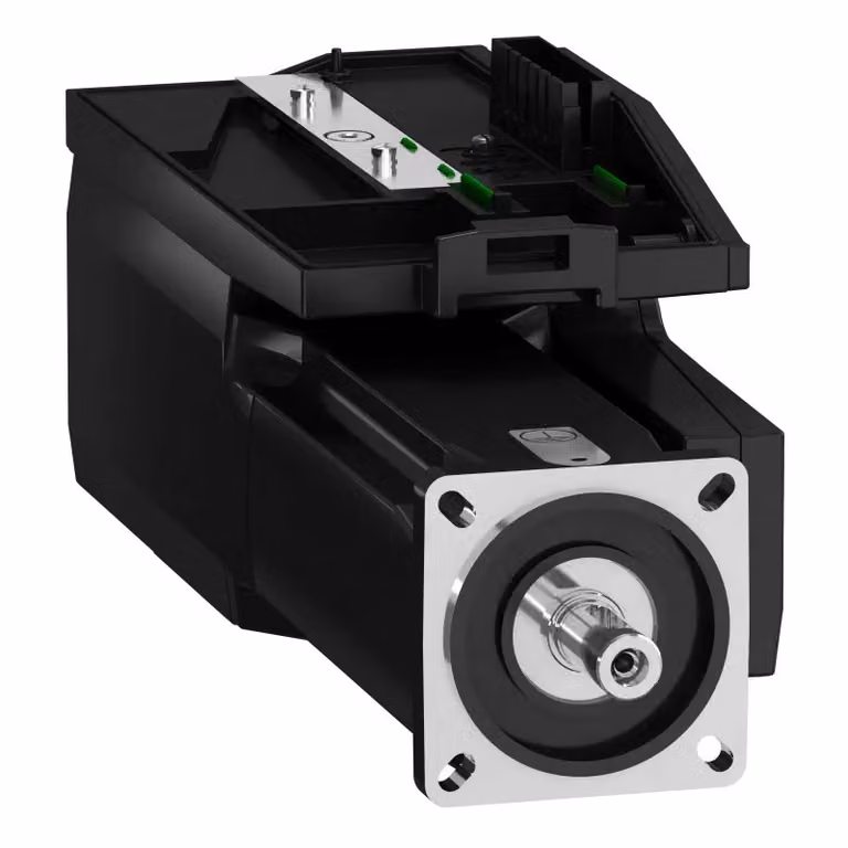 Servomotore integrato Schneider Electric Lexium 32i, 70 mm, trifase, 2,96 Nm, chiavetta, IP65, Singleturn128, freno BMI0703P31F
