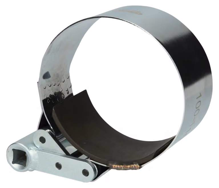 KS TOOLS 1/2" Chiave a nastro in acciaio filtrato Ø 100-110 mm - 460.1130