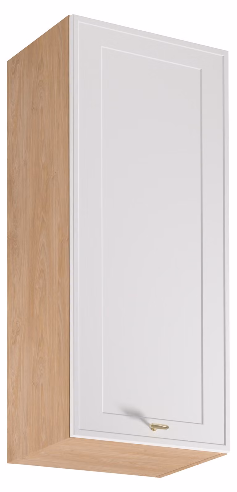 Pensile alto da cucina SALERNO - larghezza 45 cm, rovere / bianco