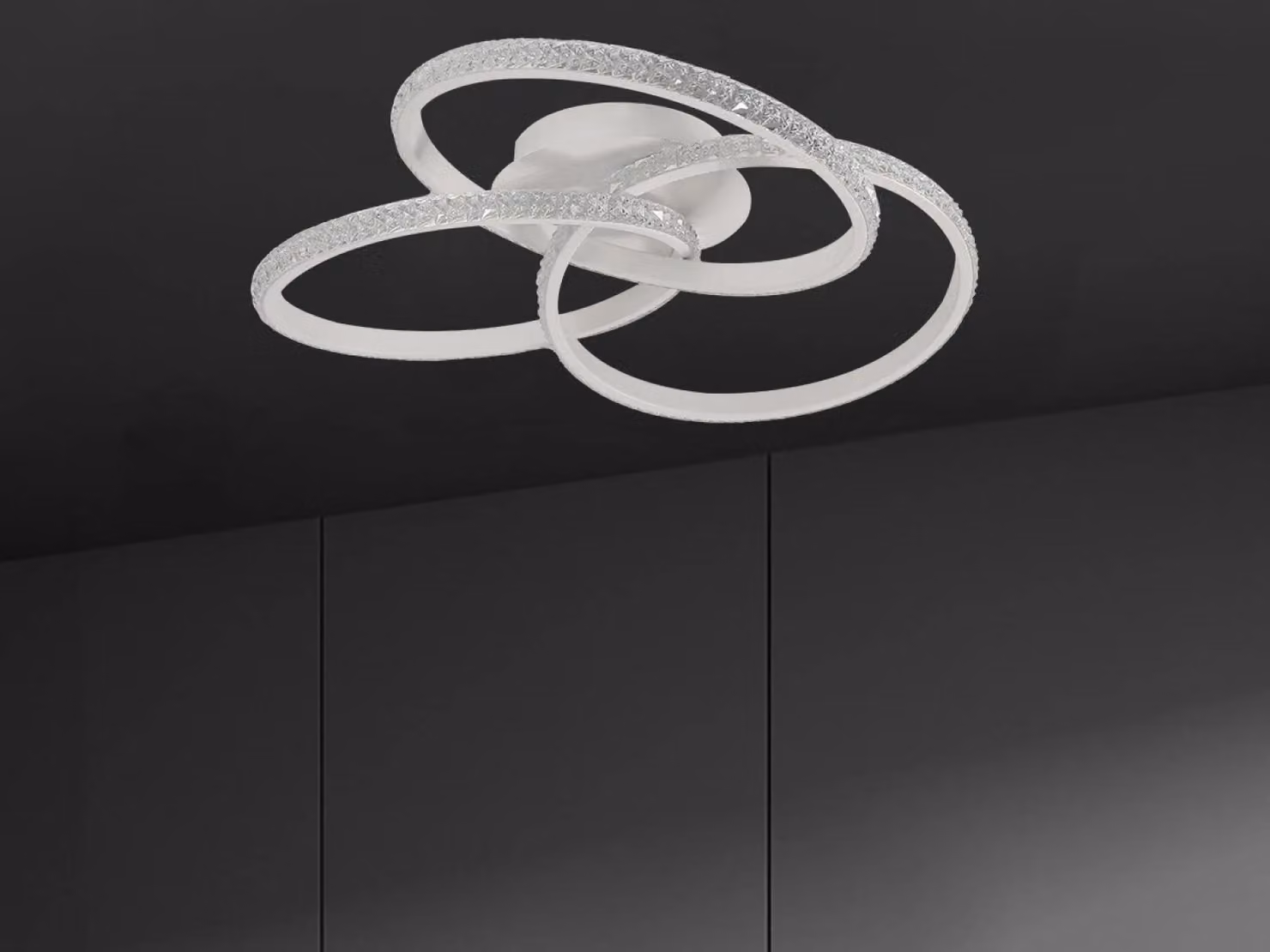 Lampada a soffitto a LED con telecomando, 70W - TA1304/W