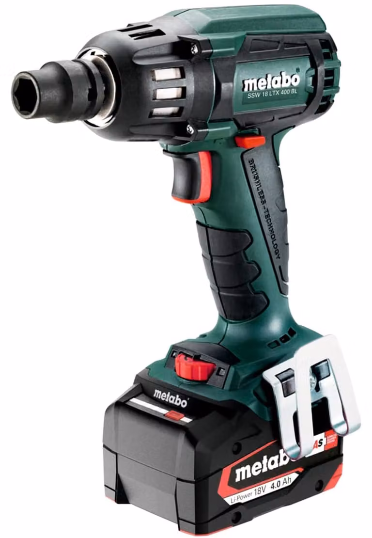 Avvitatore a impulsi a batteria Metabo SSW 18 LTX 400 BL