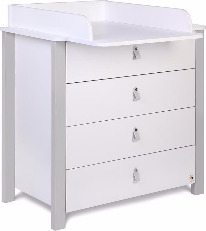 FURNLUX Fasciatoio Etude Grey 90cm / Colore principale: Grigio / Dimensioni: 90 x 86 x 50 cm