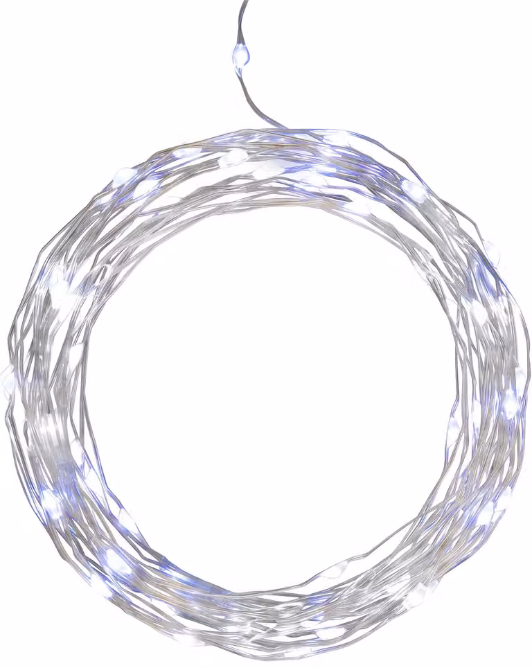 Catena MagicHome Natale, 1000xLED, bianco freddo, 8 funzioni, 100 m, IP44