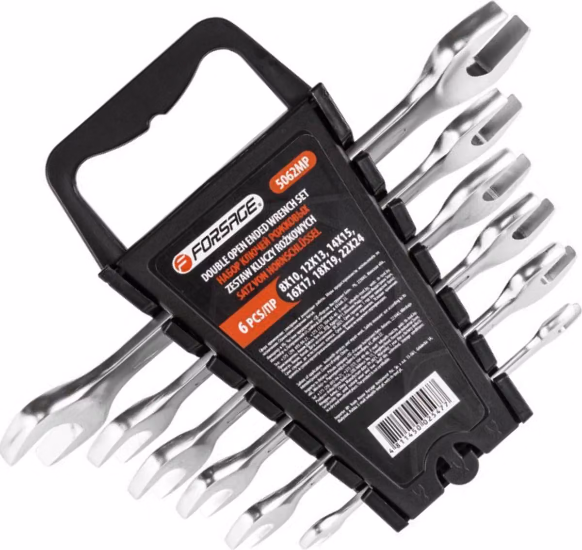 Set di chiavi a combinazione, 6 pezzi, da 8 a 24 mm