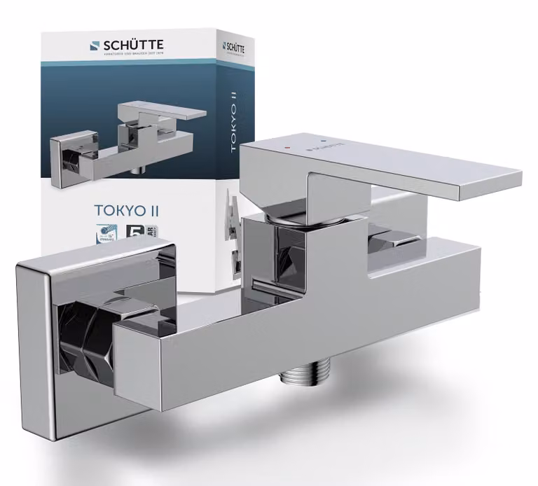 Miscelatore doccia SCHÜTTE TOKYO II, rubinetto bagno, miscelatore doccia in cromo