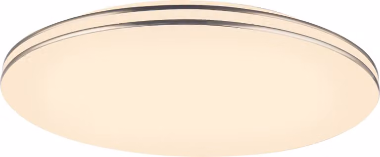 Globo Lighting plafoniera in metallo bianco, LED