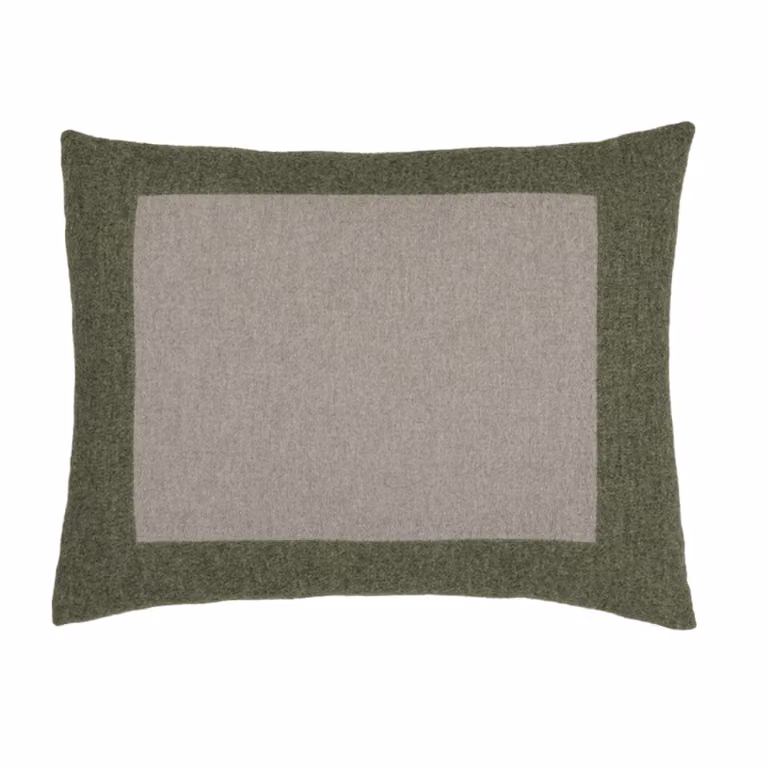 ENGADINA Cuscino - Taglia: 40x50,Colore: ENGADINA - NATURALE/VERDE