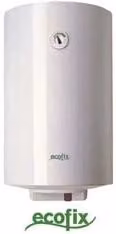 Scaldacqua Verticale Ariston Ecofix 50 V EU2 da 49 L in Acciaio Smaltato Bianco, Diametro: 48 cm, Altezza: 57,3 cm