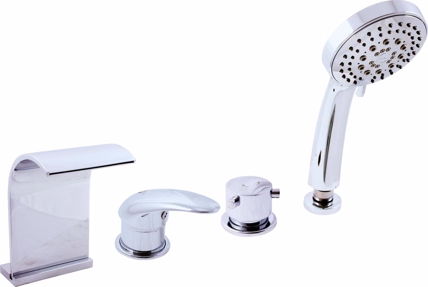 Miscelatore per vasca, Colore: cromo, Dimensioni: 1/2'' (D467.5P)