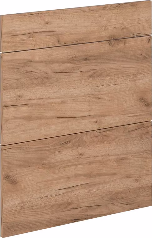 Frontale cucina Vicco R-Line Rovere dorato 59.6 x 70.4 cm frontale del mobile per mobile base con cassetti, Model 37470