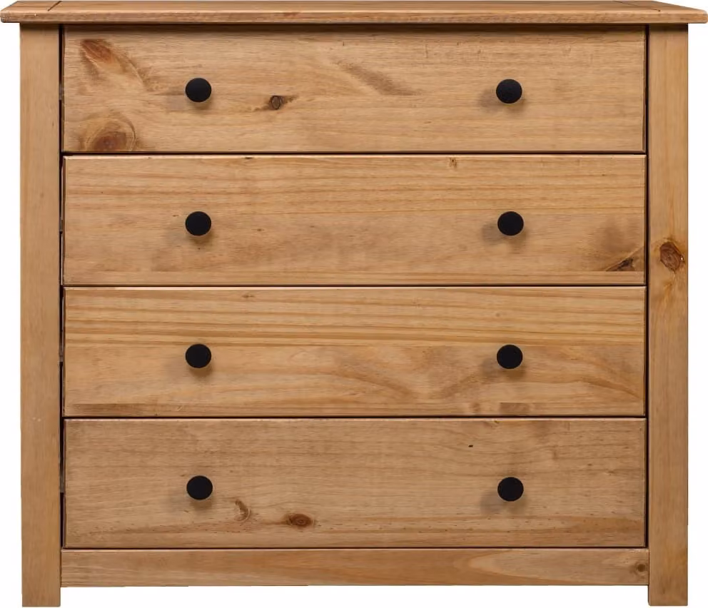 Armadietto 80x40x73 cm in Legno di Pino Modello Panama