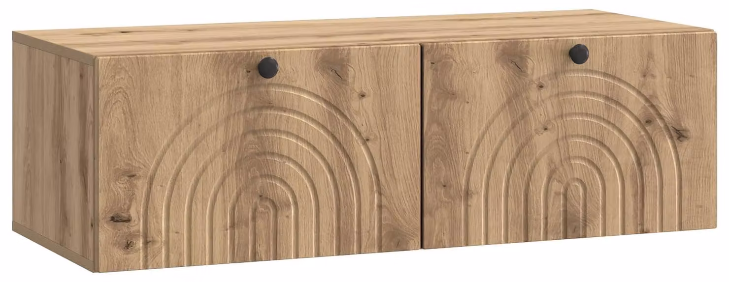 Mobile Porta TV da Muro Rovere Artigianale 99 x 41 x 30 cm