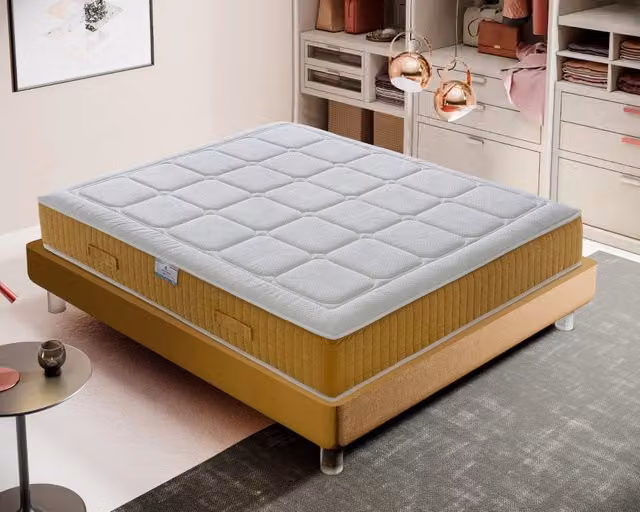 Materasso Hybrid MaterassieDoghe in Memory Foam Bianco L/P/H: 140 x 190 x 23 cm