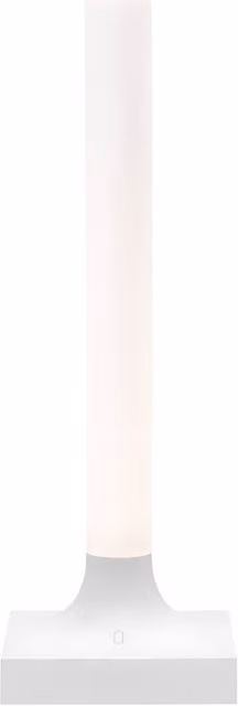 Lampada da tavolo ricaricabile Kartell Goodnight bianca con luce LED dimmabile e luce notturna calda