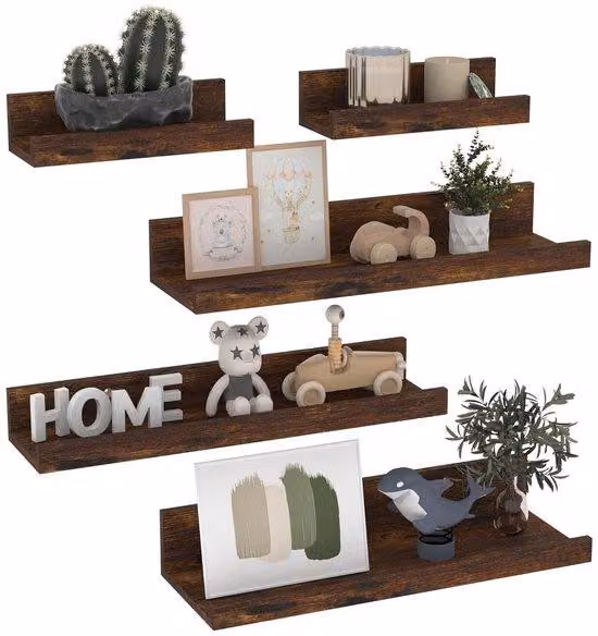 Set di pannelli da parete in plastica - Design elegante - Riutilizzabili - 5 pezzi in plastica di alta qualità