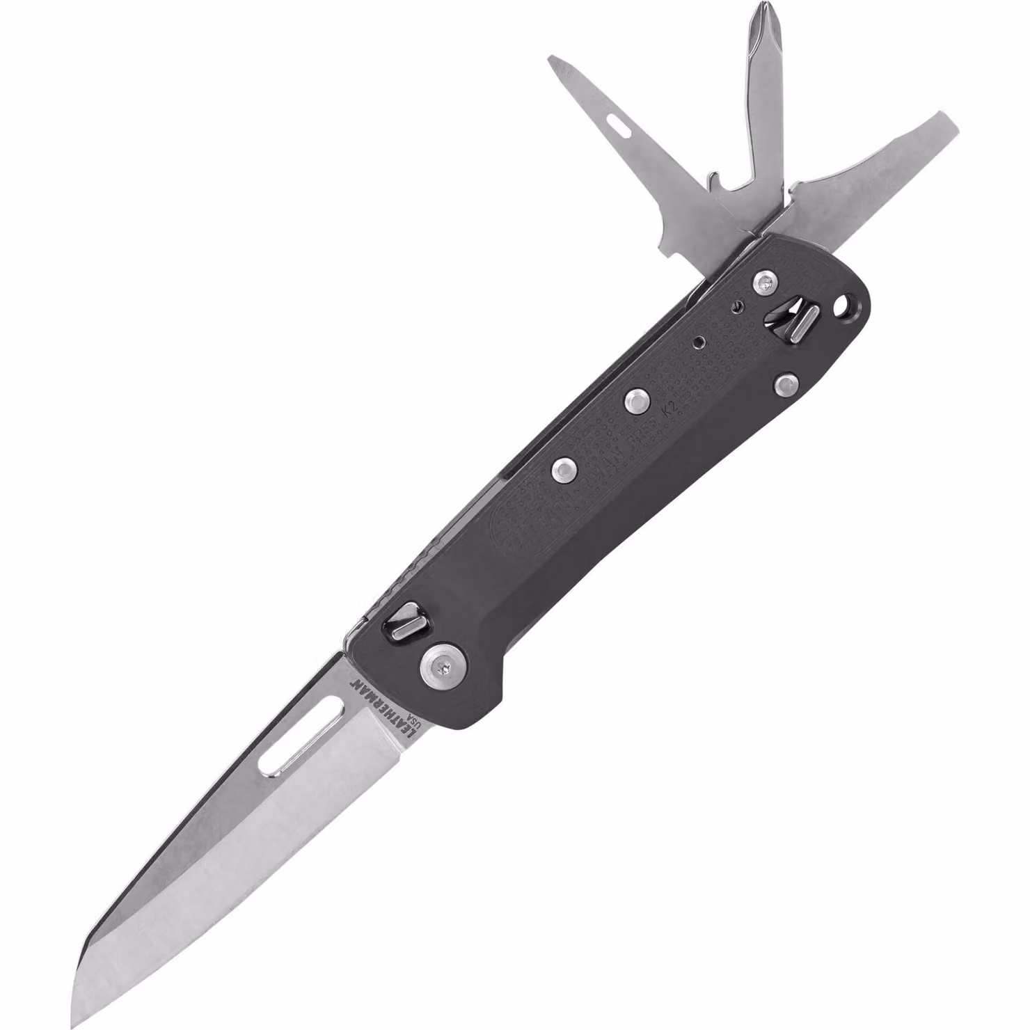 Leatherman Multitool Free K2 Dunkelgrau (8x)