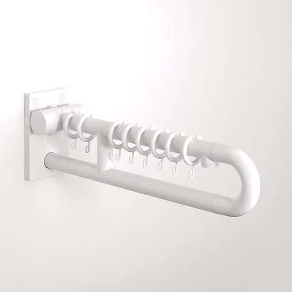 pba 01 Paraspruzzi per doccia 850 mm in nylon