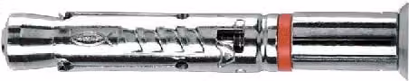 Set di 20 tasselli ancoranti Fischer a testa esagonale M12, diametro 18 mm, lunghezza 115 mm, colore argento in metallo – 1