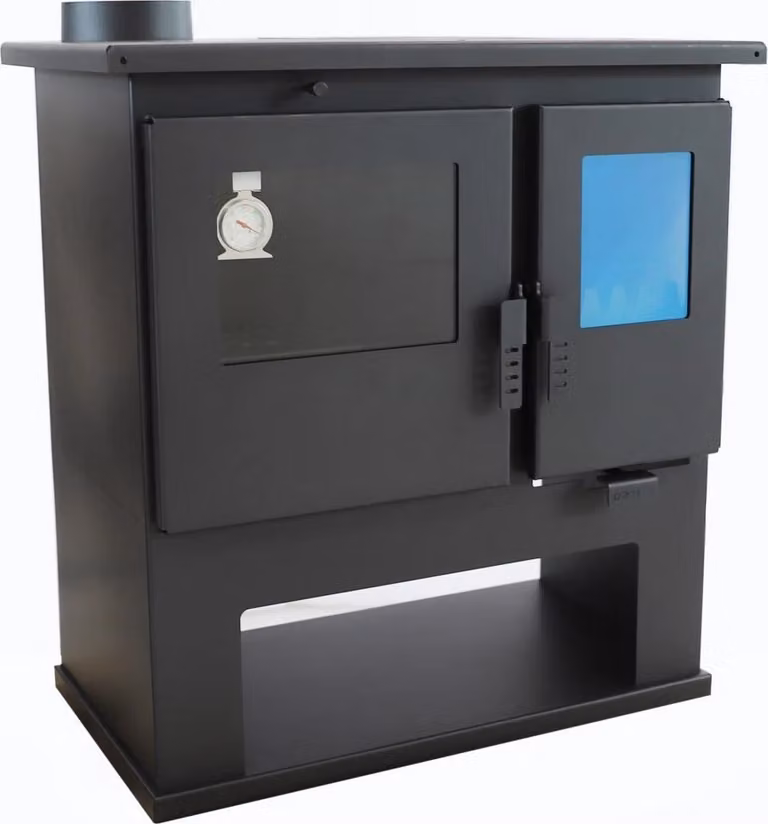 Verso CS Lite 7,7 kW cucina a legna | Stufa a legna con forno - Sinistra