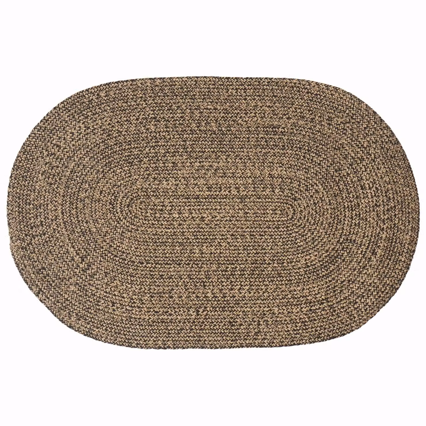 Tappeto in juta vidaXL moderno nero L: 122 cm, P: 183 cm
