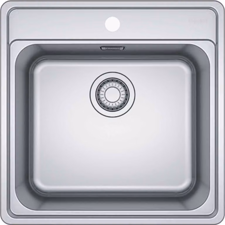 FRANKE BELL, BCX 610-51 Valvola a otturatore, acciaio inox
