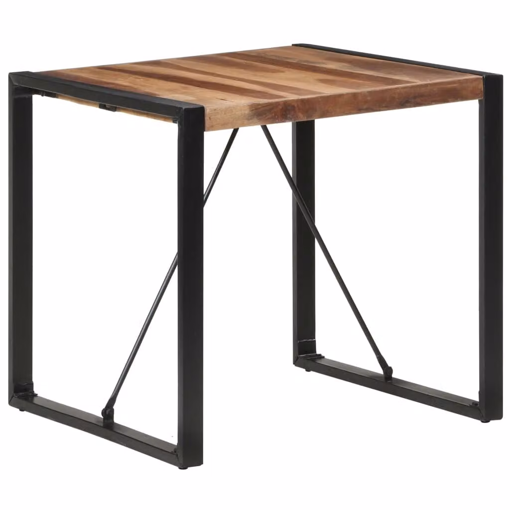 Maison Exclusive - Tavolo da pranzo 80x80x75 cm in legno massello