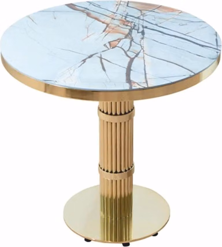 Casa Padrino tavolo da pranzo oro/bianco h. 75 cm - Arredo sala da pranzo