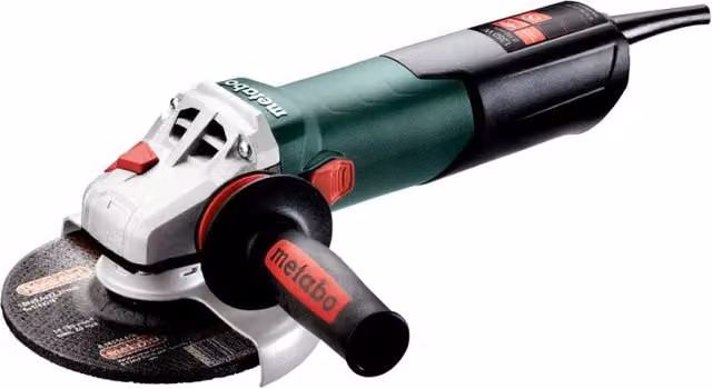 Smerigliatrice angolare Metabo W 13-150 QUICK verde da 1350 W con disco da 150 mm