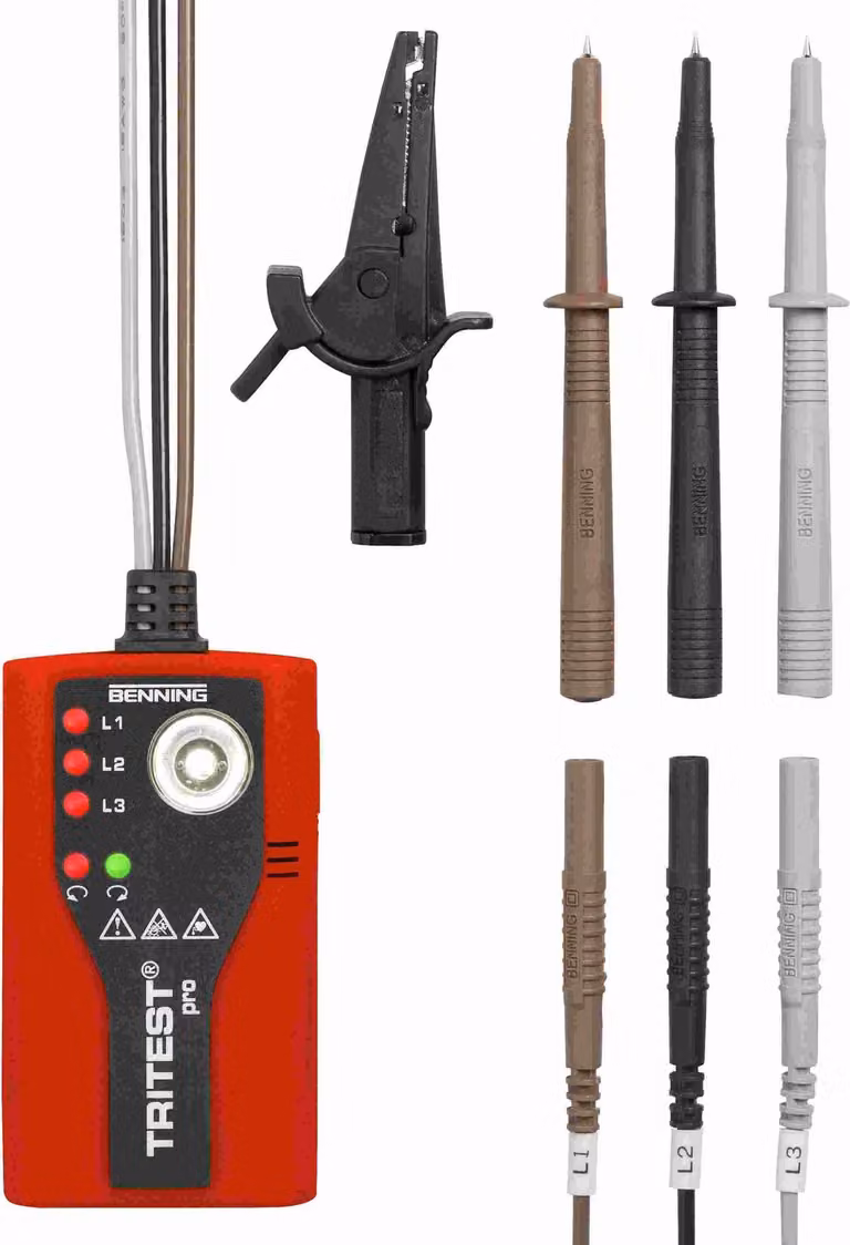 Indicatore di direzione del campo rotante TRITEST pro Benning | 4014651200524