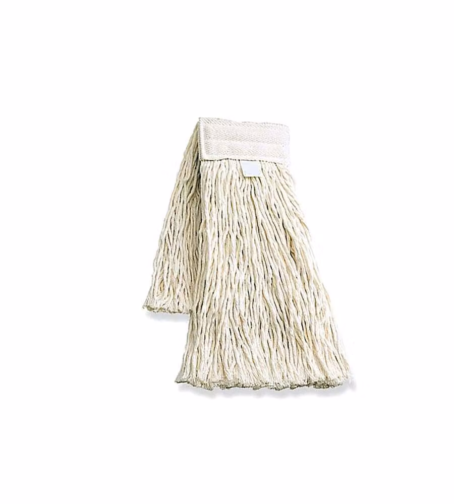 Apex Mocio Ricambio Cotone 400g per Carrelli Lavapavimenti - Bianco