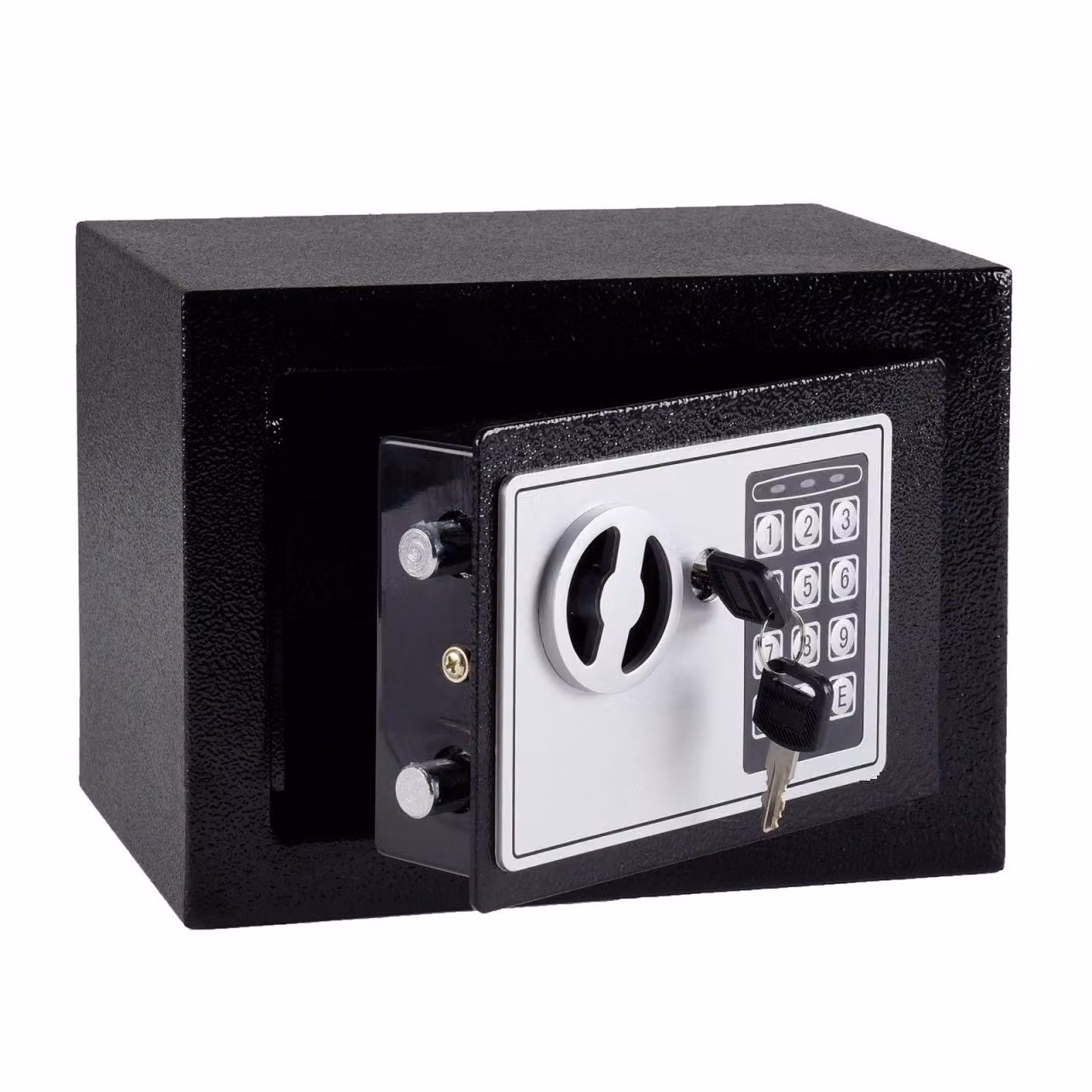 Bc-elec - 5417-1207 Cassaforte con serratura a combinazione digitale + chiave 23x17x17cm