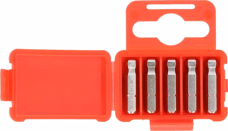 KS TOOLS 1/4" bit esagonale 25 mm testa sferica 1/4" confezione da 5 pezzi - 911.3725