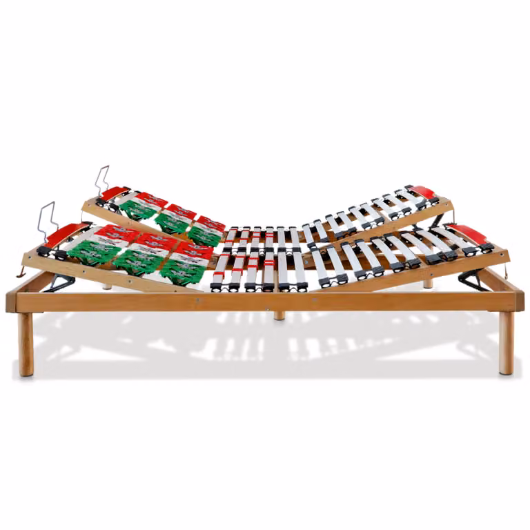 Rete a Doghe in Legno Manuale FUTURA 180x200 cm