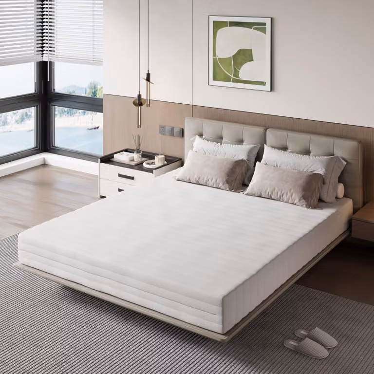 Materassi 160x190 cm, con 7 zone in memory foam, di media rigidità, altezza 16 cm