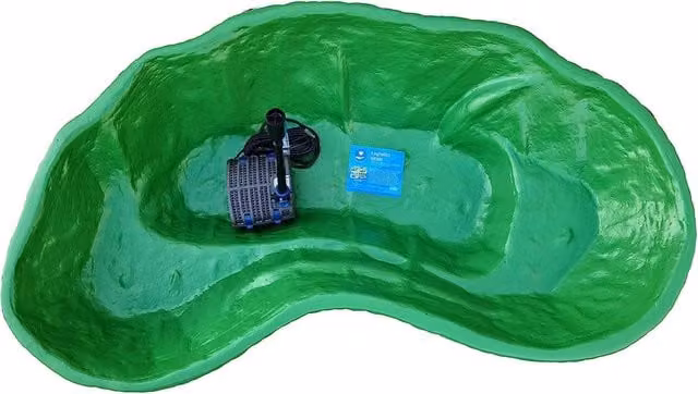 Laghetto nemi con pompa gda 1500 uvc da 5 watt giardino arredo esterno