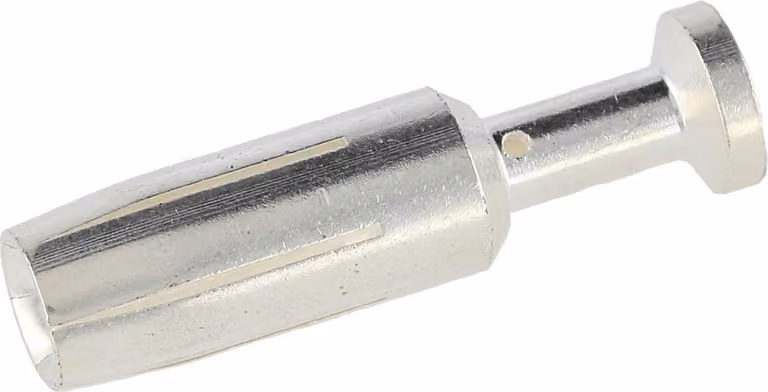 Connettore a crimpare HARTING C-Crimpkontakt, connettore femmina (F), sezione 1,5mm², AWG16, colore argento, 1 pezzo. Materiale: lega di rame. Quantità: 1 pezzo