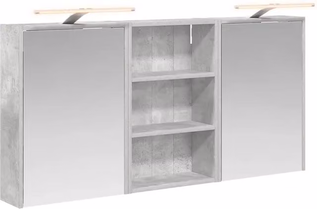 Set di Armadi da Bagno | Armadio da bagno con lo scaffale 3 pz 126 x 16 x 62.5 cm