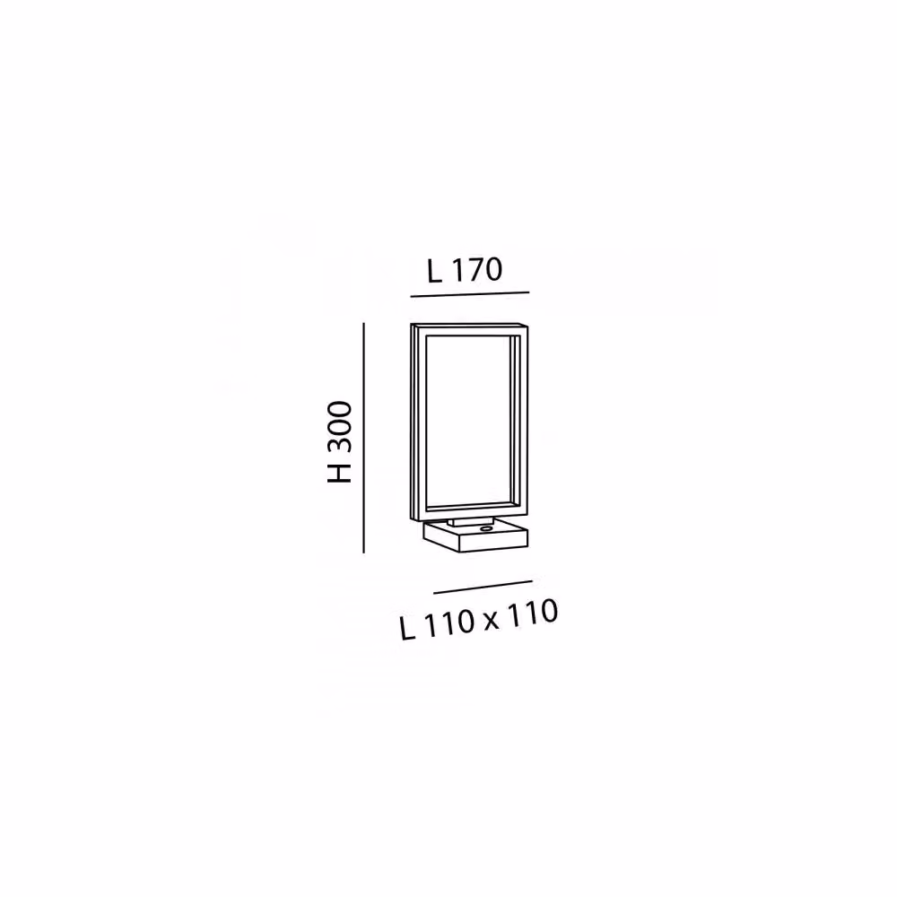 Lampada da tavolo LED dimmabile Fabas Luce BARD in metallo oro e bianco – 2